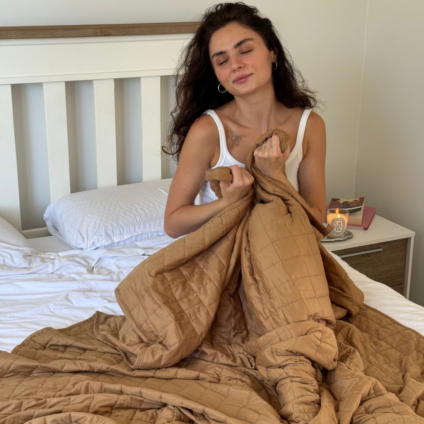 Oliviada Weighted Blanket + Guided Ritual